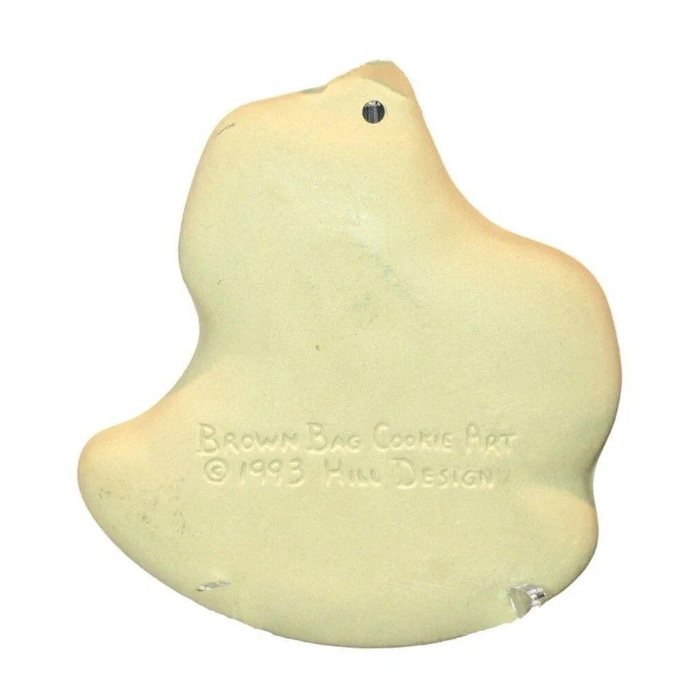 Brown Bag Cookie Mold ROCKING HORSE w BEAR 1993 Baby Shower Christening 6